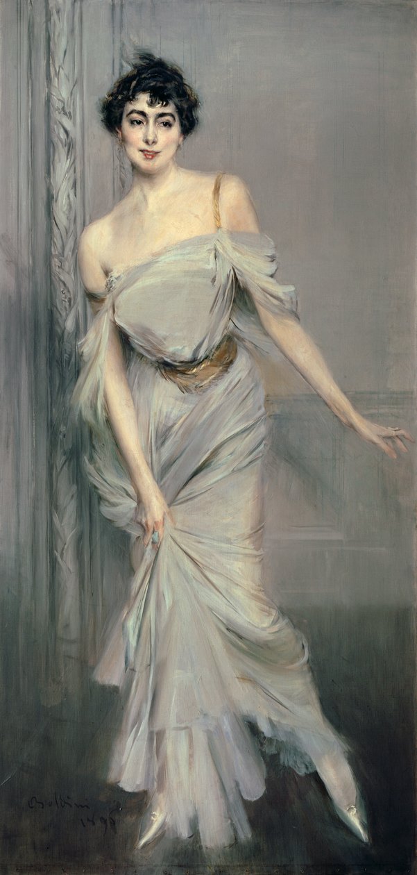 シャルル・マックス夫人、1896年